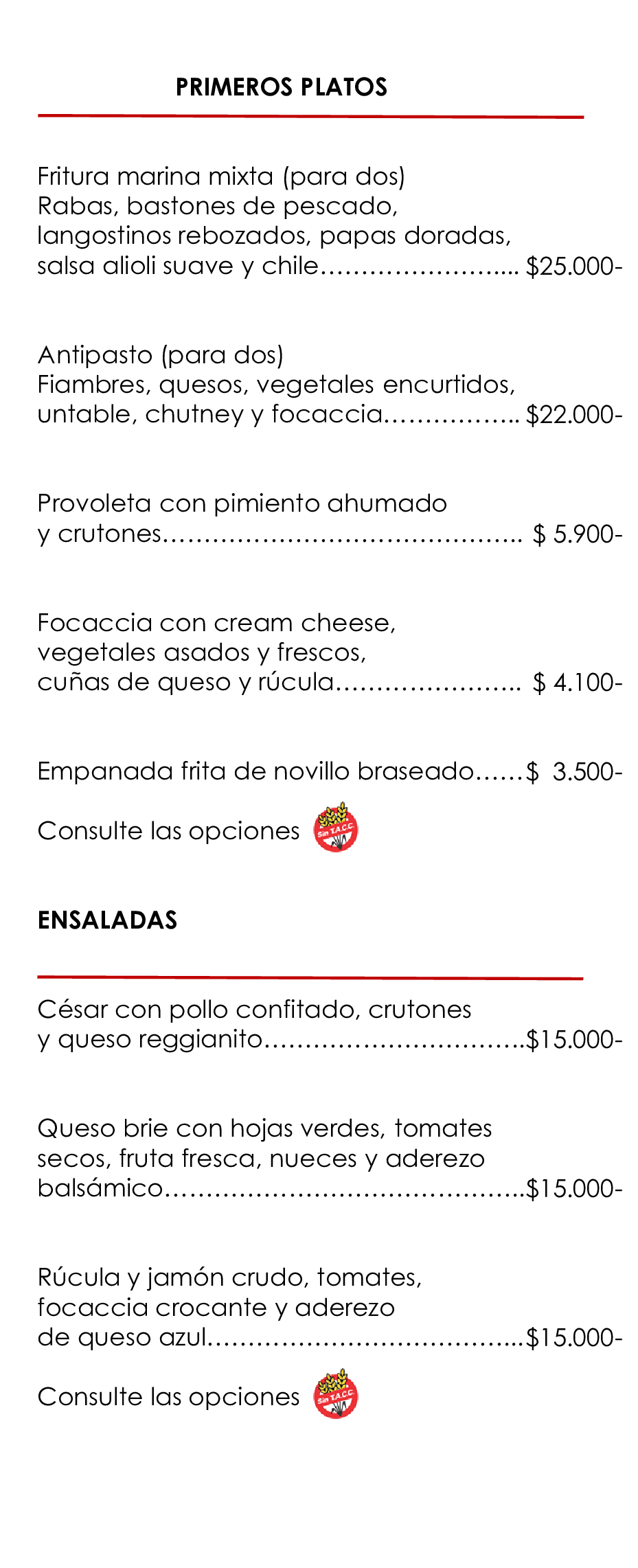 ENTRADAS
